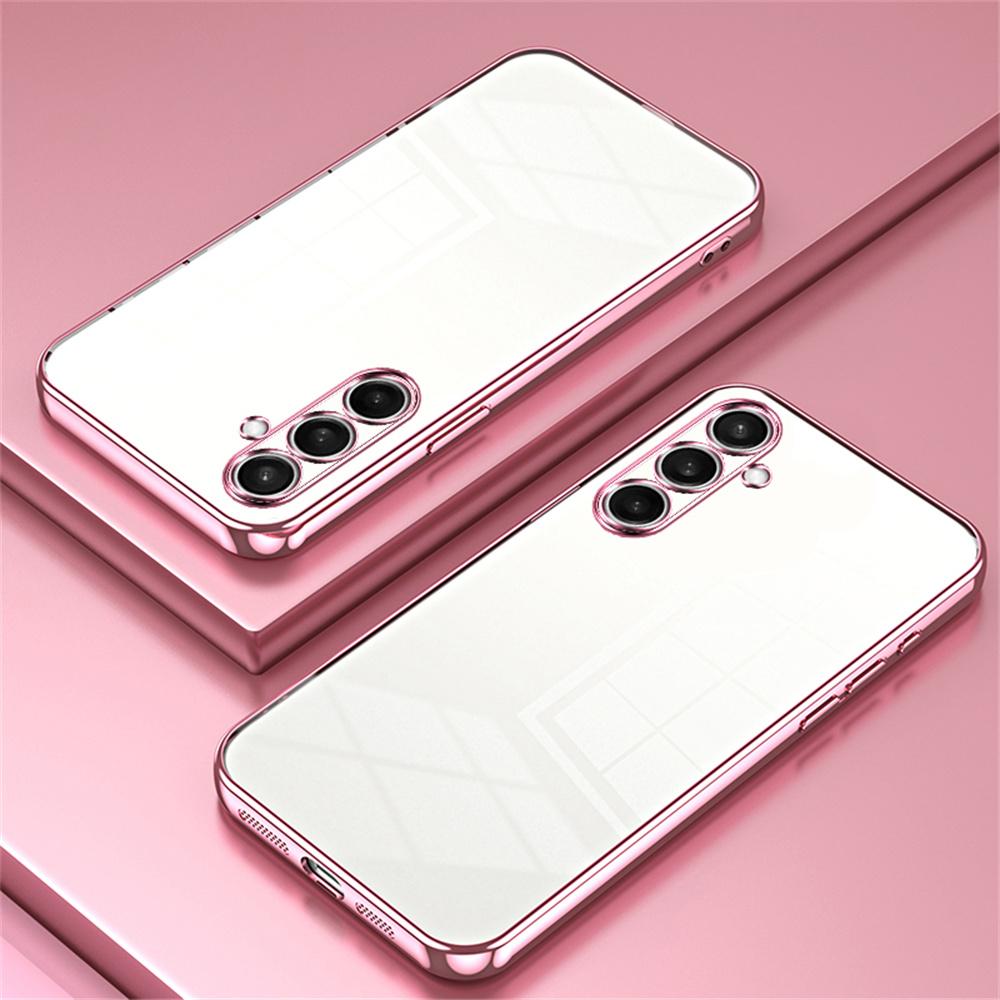 Чехол для телефона Samsung Galaxy A15 5G / A15 4G С гальваническим ободком Мягкий ТПУ Чехол для телефона