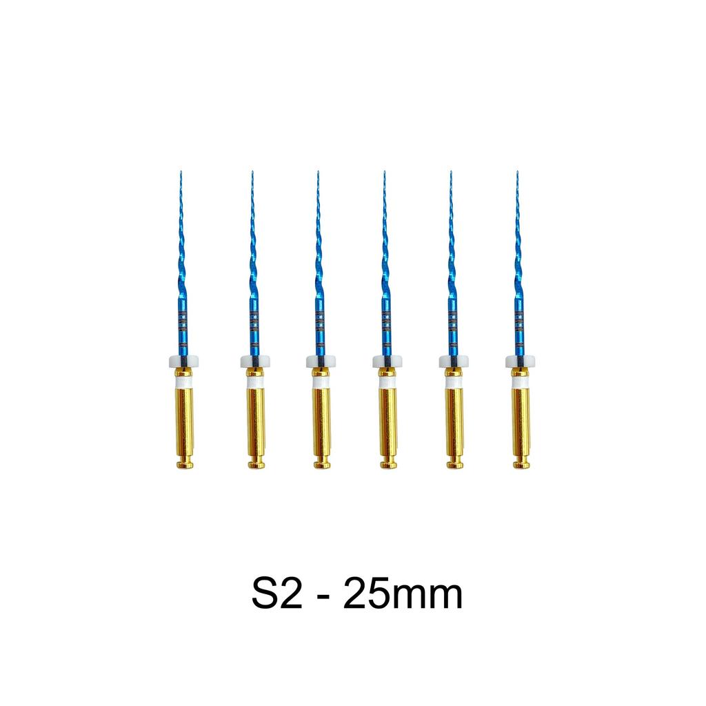 Супер-файл для стоматологических инструментов, синий роторный Pro, гибкий конусный файл для активации тепла, для корневых каналов