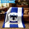 Custom Name Team Spirit Monterrey Blanket Lightweight Ideal Bedding Blanket Perfect for Travel, Camping, Living Rooms, Sofas, Christmas gift