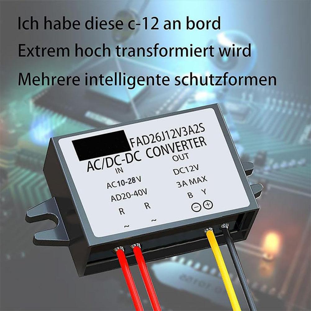 Блок питания 12 В постоянного тока AC-DC Преобразователь тока 12 В AC DC Энергосберегающий преобразователь Пылезащищенный дизайн