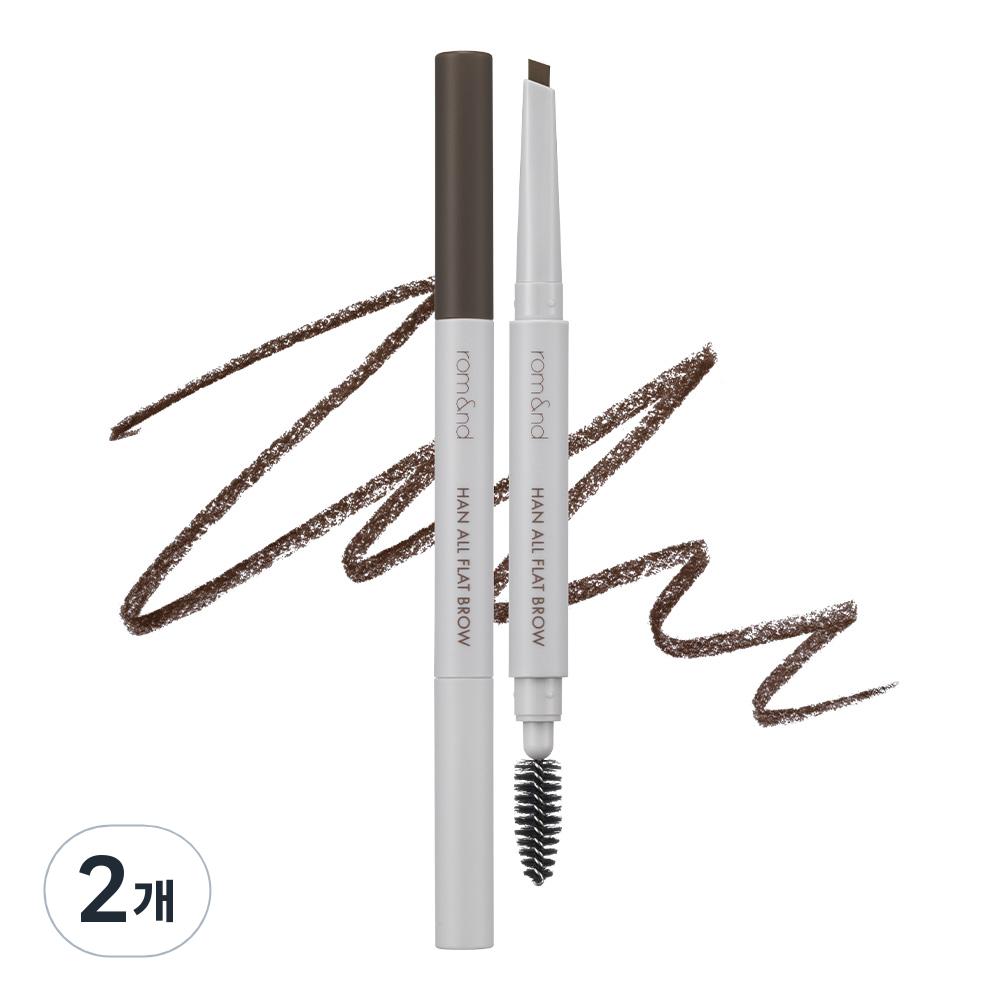 Rom& Hanall Flat Brow, w1 нежно-коричневый, 2 шт.