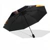 1pc Canine Warrior Open/Close Folding Umbrella, All- Portable Umbrella for & Men, Stylish Accessory (Holiday Gift) 8-Rib yy251213134
