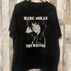 Марк Болан T.Rex Футболка с принтом The Wizard для взрослых Хлопковая рубашка DI666 Унисекс Футболка