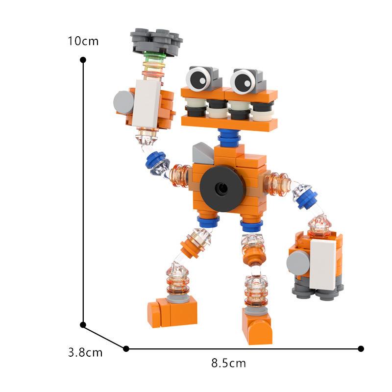 Идеи MOC Кубики Мои Поющие DIY Монстры Фигурки Конструкторы Игрушка для Взрослых Собранные Образовательные Подарки