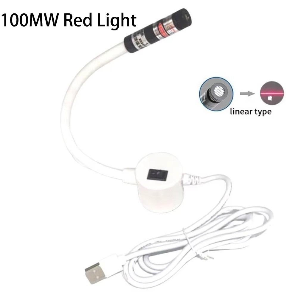 Portable Magnetic Positioning Quilting Light for Sewing Multifunctional Single/cross-line Positioning Lights Work Light USB