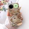 Clear For Huawei Nova 15 Pro Case KLE-AL00U Luxury Cute Cat Fashion Butterfly Cool Painted Casing For Huawei Nova15 Pro Cover