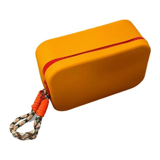 Силиконовая сумка для хранения большой емкости, водонепроницаемая застежка-молния, портативная косметичка, органайзер для косметики