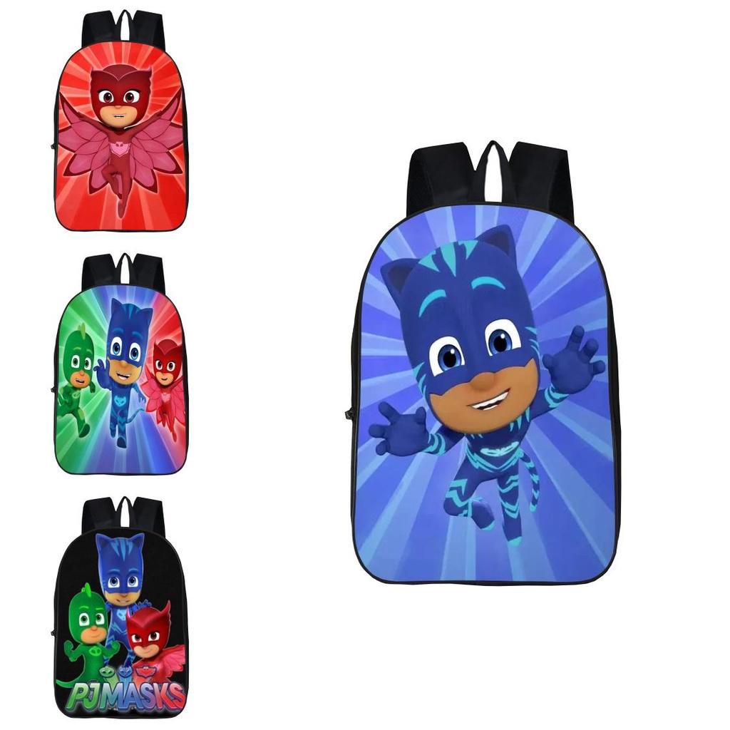 Прочный рюкзак PJ Masks для детей с ярким 3D-дизайном персонажей и регулируемыми мягкими лямками
