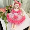 Длинные волосы принцессы одеваются куклы BJD Привлекательные глаза принцессы макияж шарнирная кукла дети