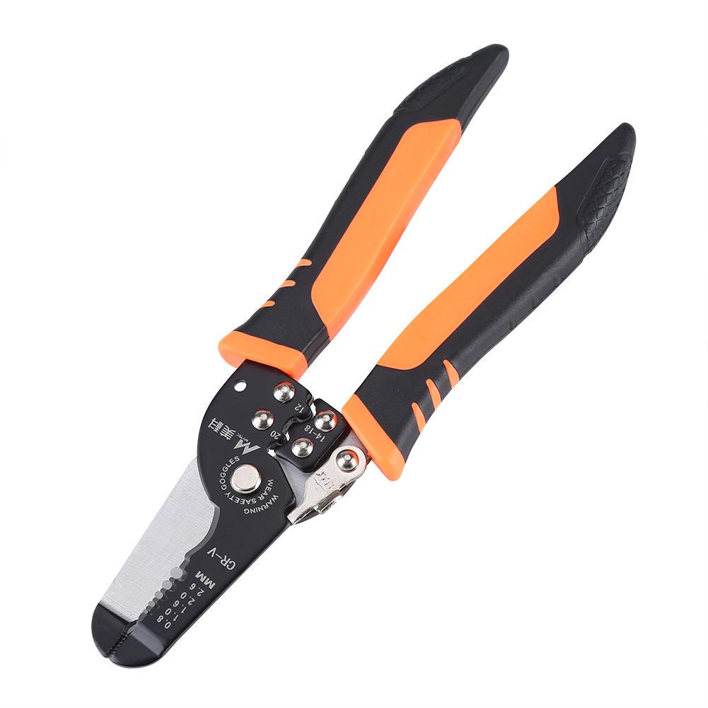 Electrician Wire Crimping Cutting Stripping Stripper Plier