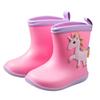 Модные детские резиновые сапоги, резиновые сапоги для девочек, классические водонепроницаемые детские ботинки, резиновые сапоги из ПВХ, детская обувь для малышей, резиновые сапоги для мальчиков