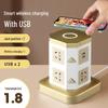 Вертикальная беспроводная многофункциональная USB-розетка для зарядки с креативным дизайном