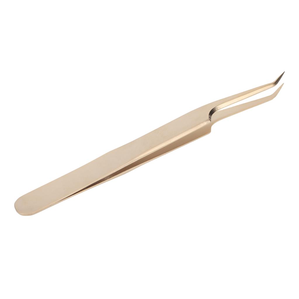 Пинцет для ресниц из нержавеющей стали, профессиональный пинцет для наращивания ресниц, применение для жемчуга для ногтей