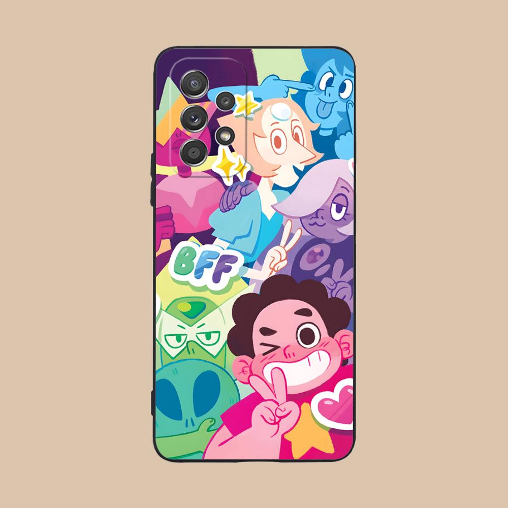 Чехол для мобильного телефона Steven Universe для Samsung Galaxy M55 54 42 35 34 33 32 23 22 15 14 13 12 F55 5G Цветной Защитный Чехол для Телефона