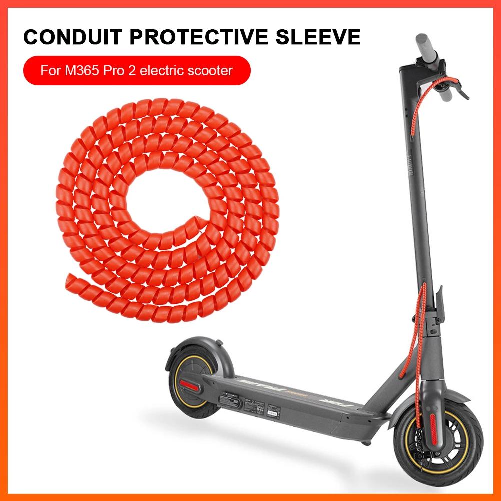 1.3m Line Organizer Pipe Protection Spiral Wrap Universal Electric Scooter Cable Protection Cover Wear-resistant for M365 PRO 2