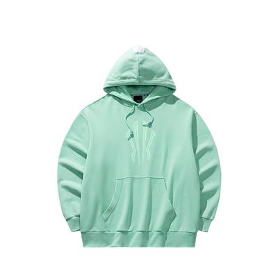 Anta Толстовка унисекс Kyrie Series Trendy Versatile Loose с капюшоном и длинными рукавами, цвет сказочно-зеленый 172531702R-3