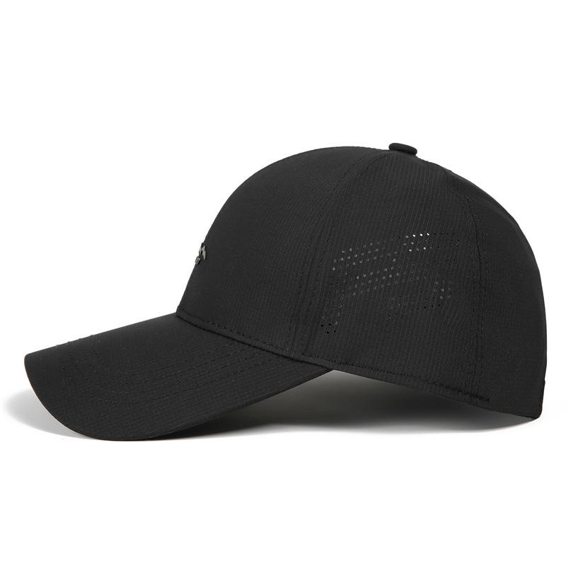 Men'S Baseball Cap Spring And Summer Thin Mesh Breathable Cap Outdoor Sun Protection Visor Middle-Aged And Elderly Hat