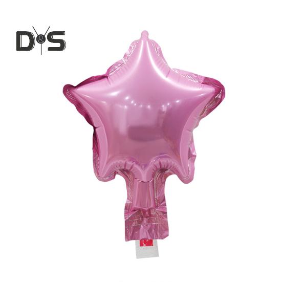 10 шт. достаточное количество пентаграмм фольгированные шары анти взрыв привлекательные сердечные праздничные шары аксессуары для дня рождения