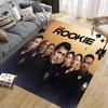 The Rookie Home Sofa Decoration for Living Room & Bedroom, Non‑Slip Play Flannel Floor Mat for Game Room