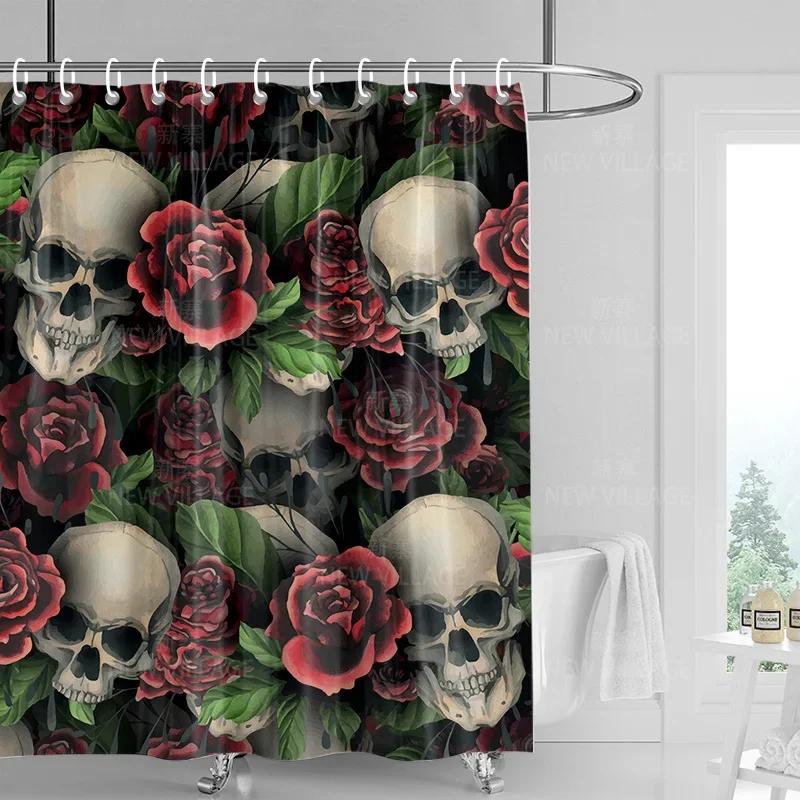 Rideaux De Douche À Absorption D'Eau, Tissu Impermable, Style Nordique Moderne,, Pour La Maison Et La Salle De Bain
