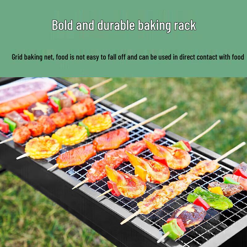 Suncojia Portable Foldable Charcoal BBQ Grill