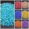 Home Party Supplies Acrylic 100/40Pcs AB Round Beads Transparent Symphony Hand Beaded 6/8mm Color Beads Accessories Diy Beads Material