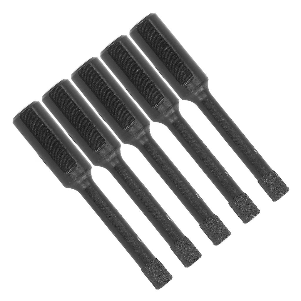 5 шт. Алмазное сверло для мокрого и сухого использования, чистое и эффективное, набор алмазных коронок для открывания отверстий для