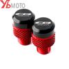 2pcs Motorcycle M10*1.25 CNC Mirror Hole Plug Screws Cover Thread Adapter Bolts For Honda CB650R CB 650R CB 650 R - 2022