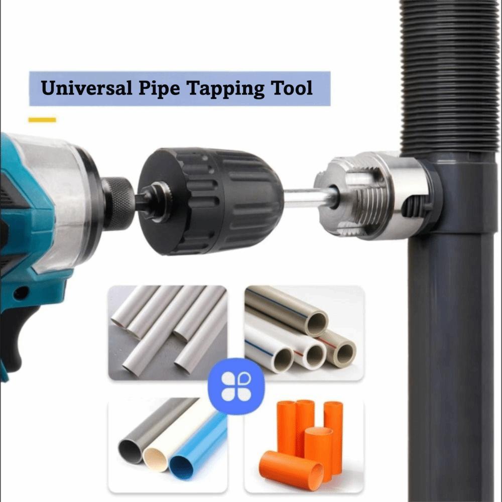 1 Inch Pipe Threader Internal External Easy-Operate PVC PPR Threading Tap Powerful Claw All-Purpose Universal Thread Tool