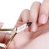Stainless Steel Manicure Nail Art Clippers Cuticle Trim Hard Dead Skin Scissors