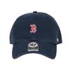 Кепка ’47 CLEAN UP с мини-логотипом Red Sox темно-синяя, свободный размер (55–61 см)