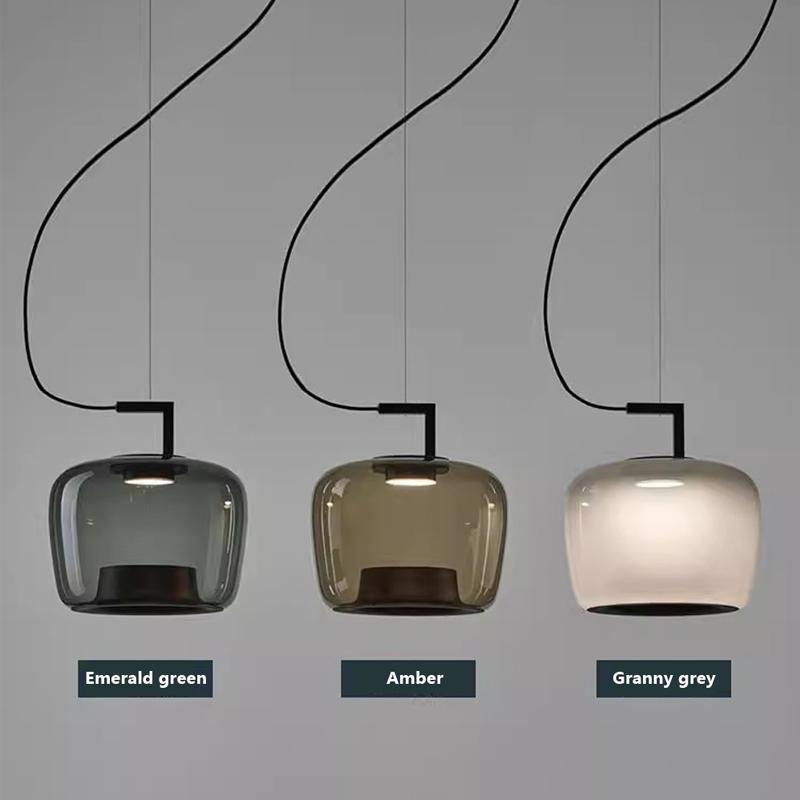 Современный светодиодный подвесной светильник в стиле минимализма Nordic Light Luxury для выставочного зала, столовой, спальни, прикроватной тумбочки, декора стеклянных люстр