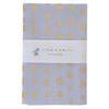KOMESICHI Iroha Tenugui Hand Made In No Fray 90x33cm Kinmame-shibori (Japanese Towel), 100% Cotton, Japan, Gray, Prevention,