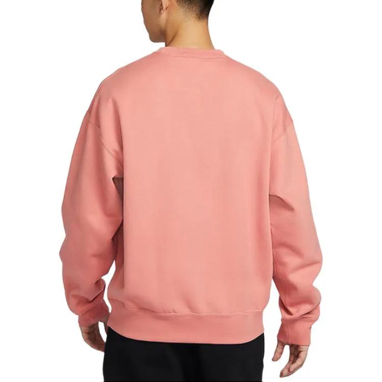 Nike Solo Swoosh As M Nk Flc Crw Sweatshirt Men's Pink (Unisex) Sweatshirts DX1362 618