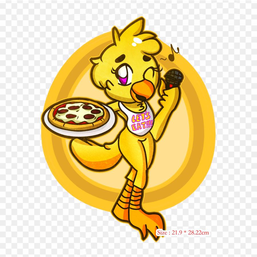 Chica And Sans Five Nights At Freddy's 2 Undertale Iron-on Transfers For Clothing Tshirt Bag Heat Transfer Stickers Iron On Patches