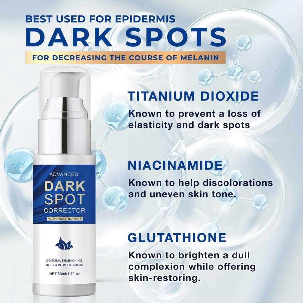 Dark Hyperpigmentation Remover For Face, Dark Hyperpigmentation Serum,Age,Brown,Acne ,Melasma Brown Dosing With Niacinamide For Women And Men 50ml