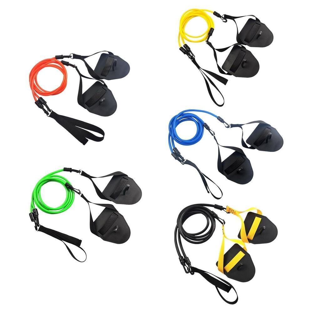 Сетчатая веревка сопротивления Эспандеры Тренажер для рук для плавания Тренировочное силовое оборудование для наземного плавания