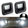 Pair Led License Plate Light 55078095Ae For Dodge Ram 1500 2500 3500 55077291Ad