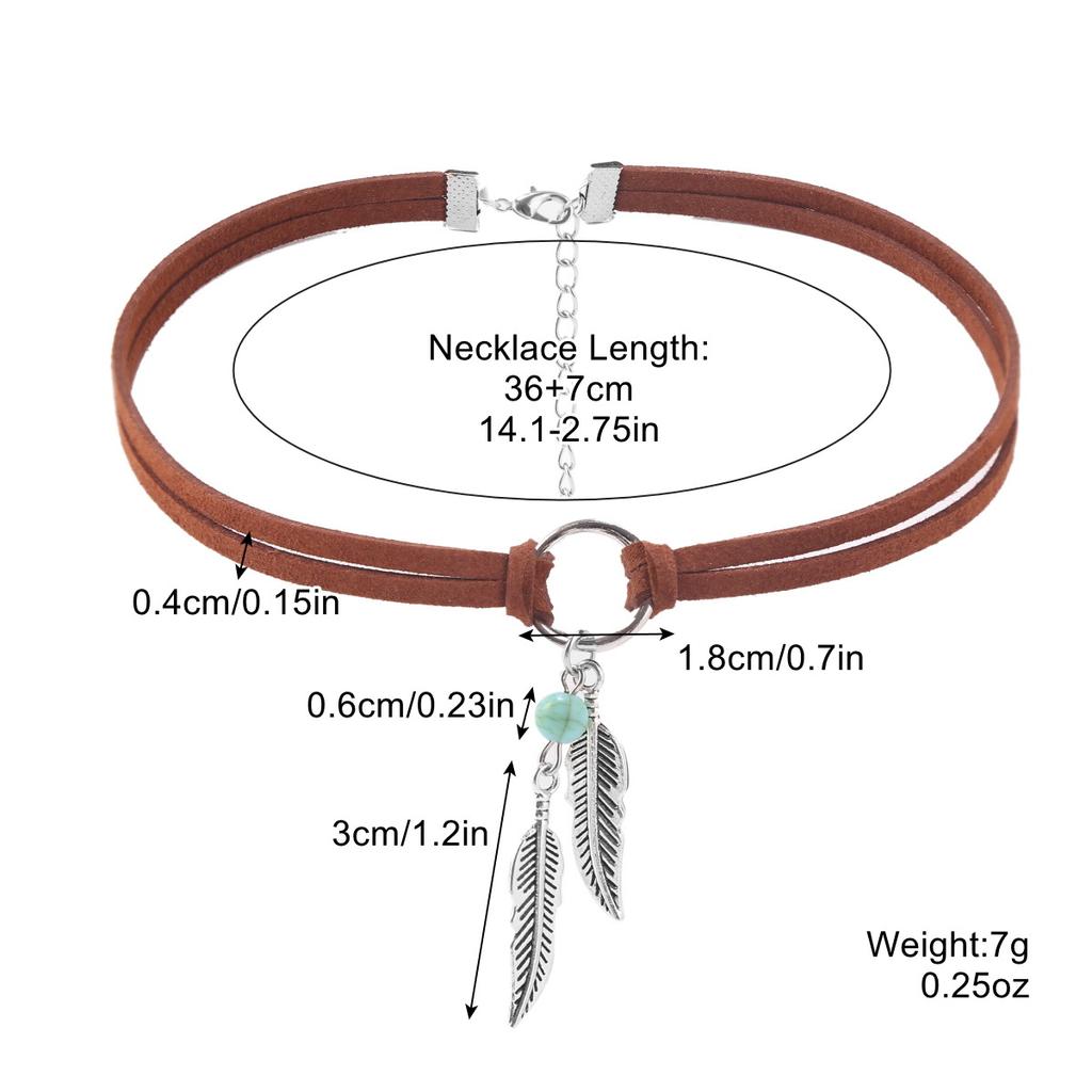 Ожерелье для женщин в стиле бохо, этническое, листья, геометрические, круглые, женское, колье, шея, красивое, элегантное, для нее