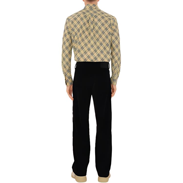 Burberry checked cotton shirt 80988431