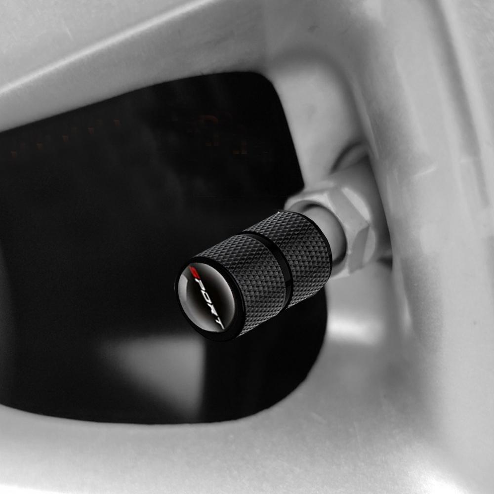 4 шт. автомобильных колпачков для воздушных клапанов шин, колпачки для автомобильных и мотоциклетных шин, пылезащитные алюминиевые колпачки, универсальные автомобильные аксессуары