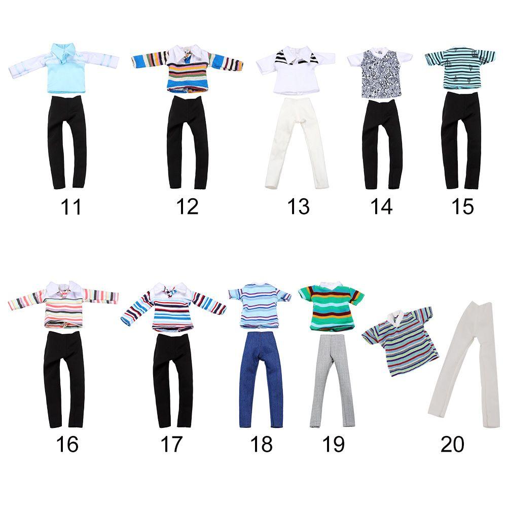 Новинка 2022 года, аксессуары для куклы-принца, кукольная одежда, комплект одежды, мужская кукольная одежда, повседневная одежда