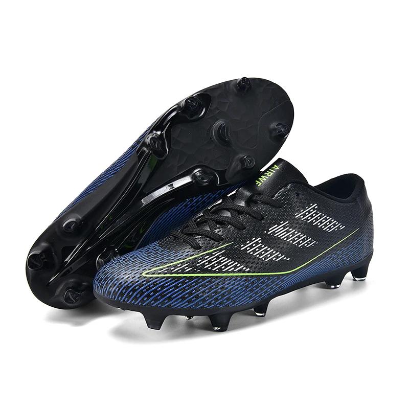 New Men's Soccer Shoes Non-Slip FG Top Quality Sneakers Cleats Training Football Boots Wholesale Drop Shipping Unisex Adult