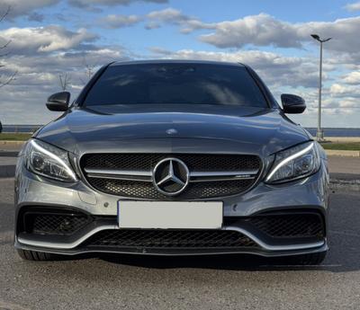 Передний бампер в сборе (AMG C63-designs 2014-2018) для Mercedes C-сlass W205