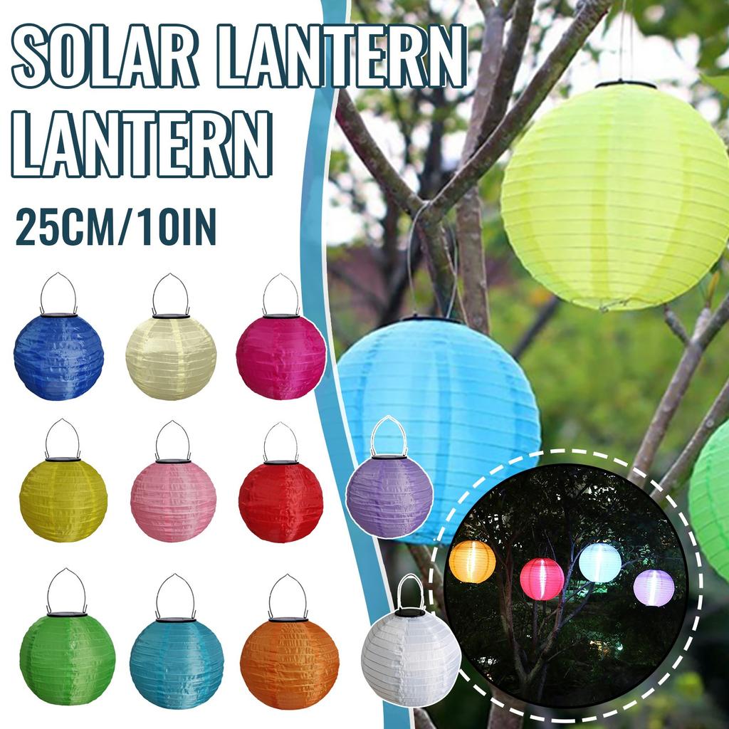 Solar For Outdoor Use 10inch Waterproof Solar LED Garden Lanter