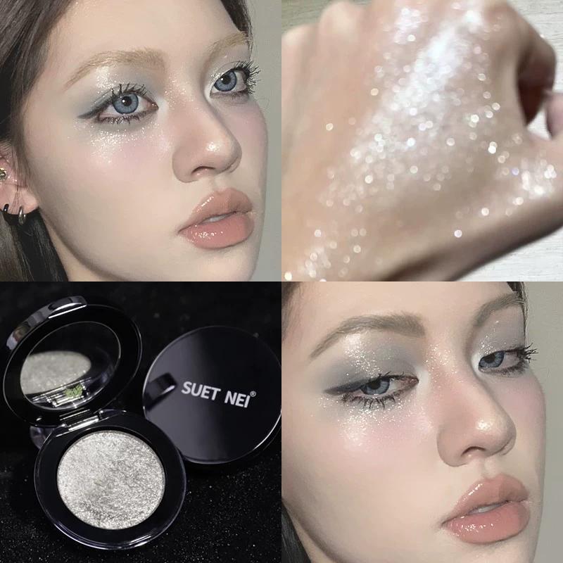 Suetnei Diamond Gold Single Long-Lasting Eye Shadow