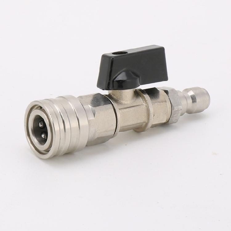 3/8 or 1/4inch Quick Connect High Pressure Washer Ball Valves Hose Control Water Flows Switches for Power Washer
