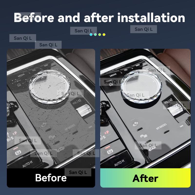 Прозрачный ТПУ для JETOUR DASHING 2024 Центральная консоль автомобиля Медиа-панель приборной панели Навигация Защита от царапин Пленка для интерьера