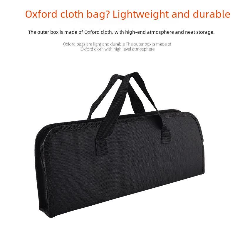 Набор из 18 портативных инструментов для барбекю из нержавеющей стали с сумкой Oxford