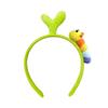 Bean Sprout Flowers Headband Cartoon Plush Flower Hair Hoop Cute   Daily